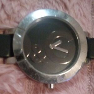 Dolce & Gabbana Black and Silver Women's Watch